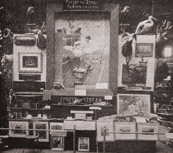 The Expo’s host Forest & Stream’s staff manned its booth.